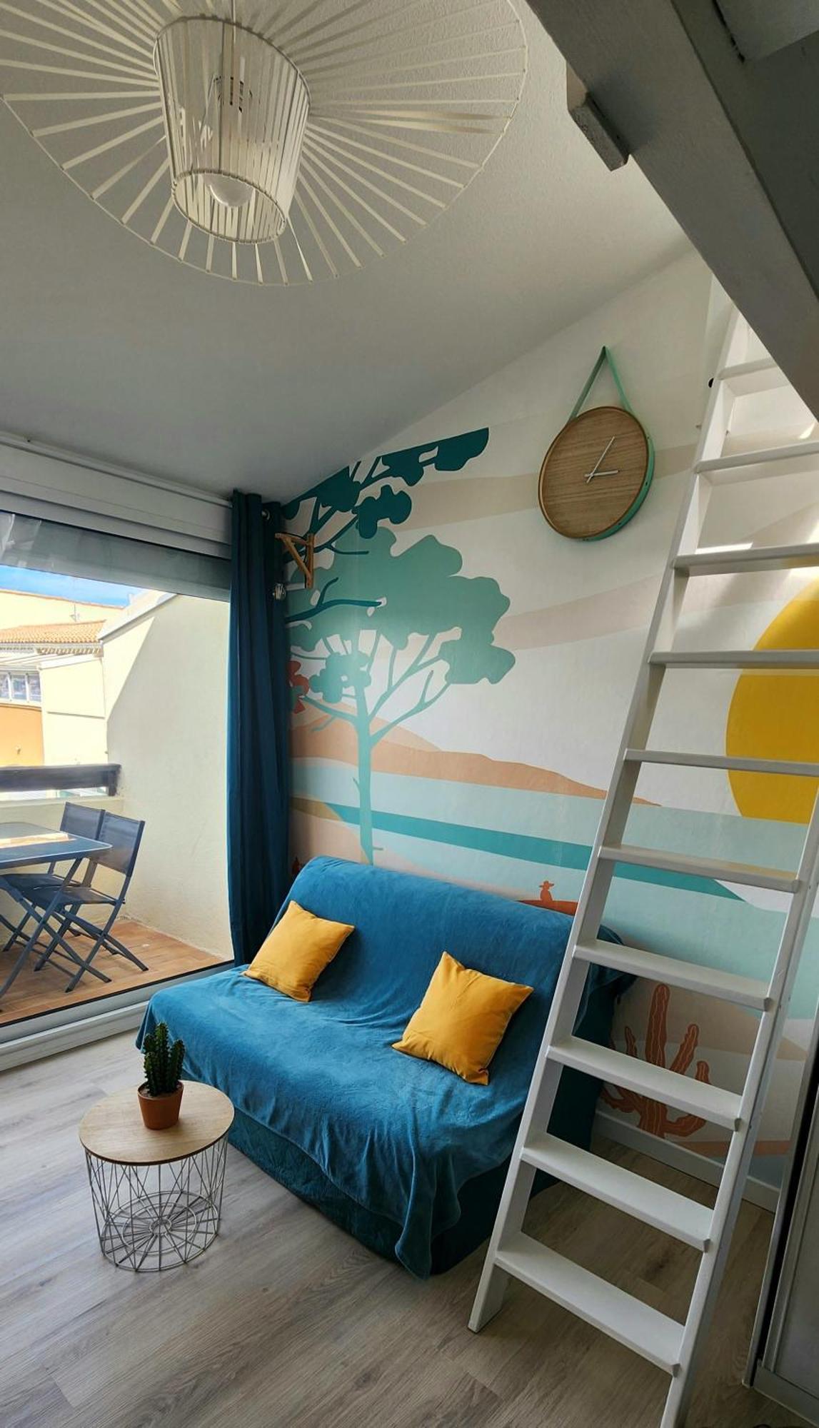 Studio Meuble Cap D Agde Avec Tres Belle Vue Sur Le Port Exterior foto